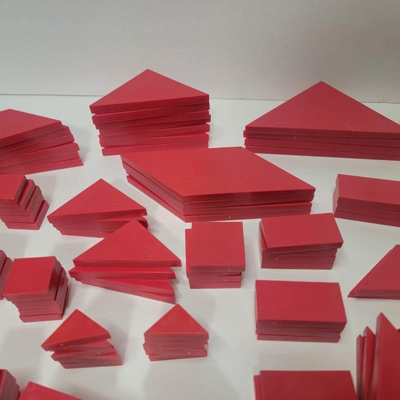 RED POWER BLOCKS - Math Manipulatives - Center for Innovation in Education W box - Picture 5 of 7